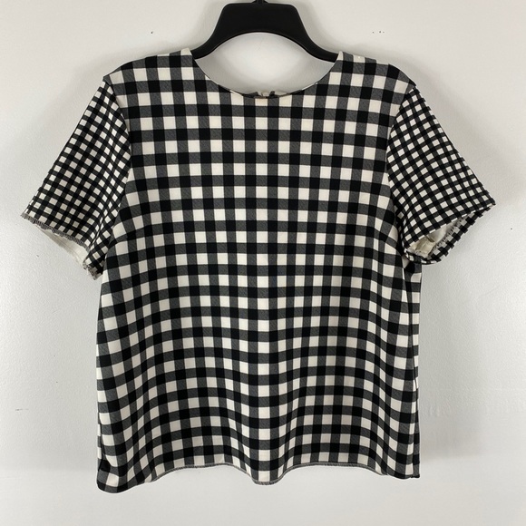 Topshop Tops - Topshop Plaid Blouse